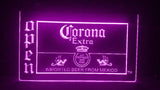 Corona Extra Open LED Neon Sign Electrical - Purple - TheLedHeroes