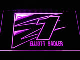 Elliott Sadler 2 LED Sign - Purple - TheLedHeroes