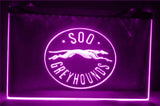 Soo Greyhound LED Neon Sign Electrical - Purple - TheLedHeroes
