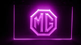 FREE MG Morris Garage LED Sign - Purple - TheLedHeroes