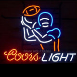 Coors Light Football Sport Neon Bulbs Sign 17x14 -  - TheLedHeroes