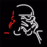 Star Wars Stormtrooper Neon Bulbs Sign 24x24 -  - TheLedHeroes