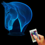 Horse 3D LED LAMP -  - TheLedHeroes