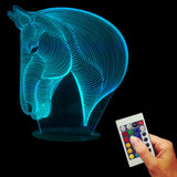 Horse 3D LED LAMP -  - TheLedHeroes