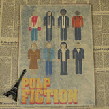 Vintage Pulp Fiction Wall Decor - Gray - TheLedHeroes
