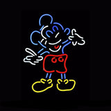 Mickey Mouse Neon Bulbs Sign 17x14 -  - TheLedHeroes