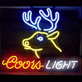 Coors Light Deer Neon Bulbs Sign 17x14 -  - TheLedHeroes