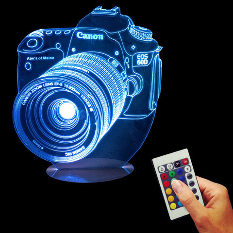 Camera Lens 3D LED LAMP -  - TheLedHeroes