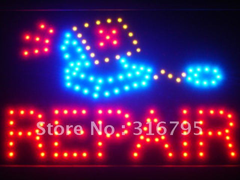 FREE Computer Repair Services LED Sign -  - TheLedHeroes