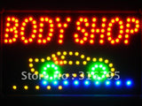 FREE Body Shop Car LED Sign -  - TheLedHeroes