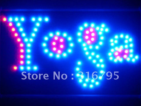 Yoga Center LED Sign WhiteBoard -  - TheLedHeroes