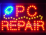 PC Repair LED Sign with Whiteboard -  - TheLedHeroes