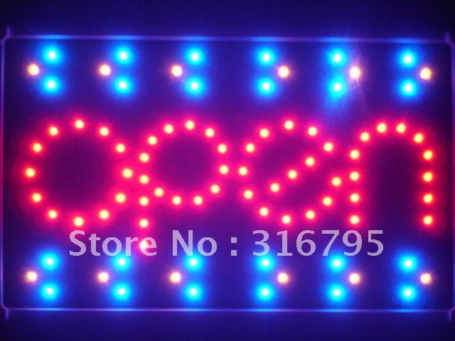 OPEN Shop Bar Beer Led Sign WhiteBoard -  - TheLedHeroes