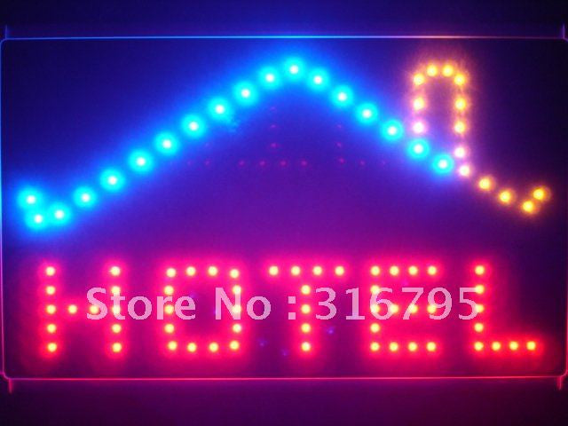 Hotel OPEN Display Led Sign WhiteBoard -  - TheLedHeroes