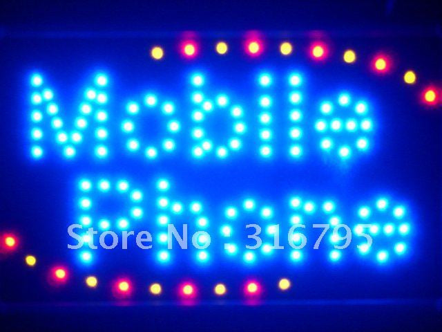 Mobile Phone Shop LED Sign WhiteBoard -  - TheLedHeroes