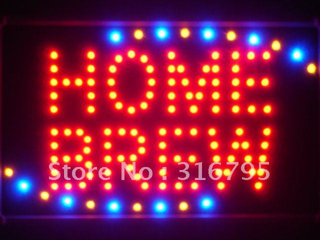 Home Brew Beer Bar Led Sign WhiteBoard -  - TheLedHeroes