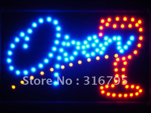 OPEN Cocktail LED Sign Whiteboard -  - TheLedHeroes