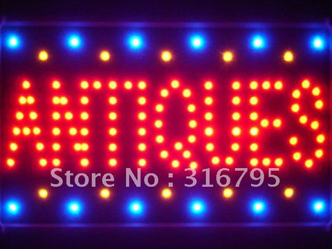 Antiques Shop Led Sign WhiteBoard -  - TheLedHeroes