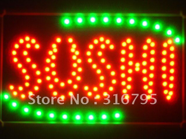 Sushi Bar LED Sign with Whiteboard -  - TheLedHeroes