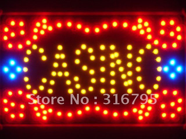 Casino Room LED Sign WhiteBoard -  - TheLedHeroes