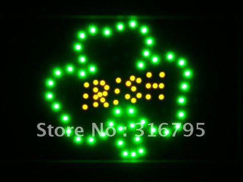 Shamrock Irish Pub Bar LED Sign -  - TheLedHeroes