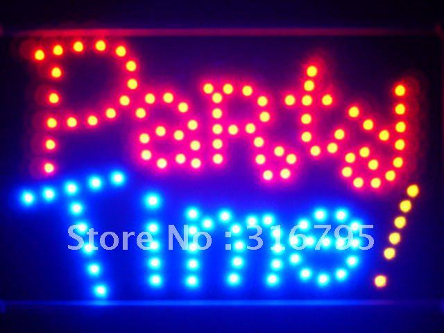 Party Time Bar Beer Led Sign WhiteBoard -  - TheLedHeroes