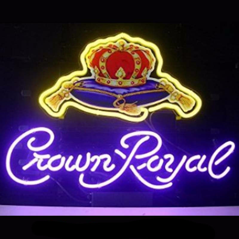 Crown Royal Neon Bulbs Sign 24x20 -  - TheLedHeroes