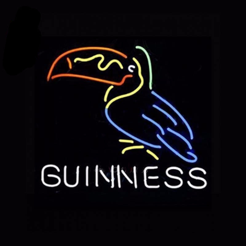 Guinness Toucan Neon Bulbs Sign 17x14 -  - TheLedHeroes