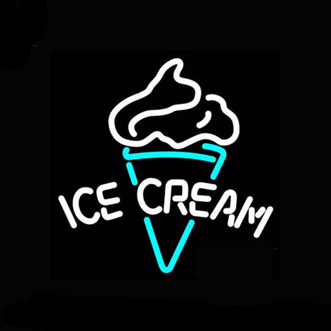 Ice Cream Neon Bulbs Sign 17x17 -  - TheLedHeroes