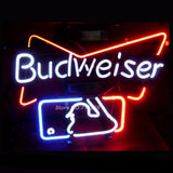 Budweiser Baseball Sport Neon Bulbs Sign 17x14 -  - TheLedHeroes