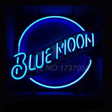 Blue Moon Neon Bulbs Sign 19x18 -  - TheLedHeroes