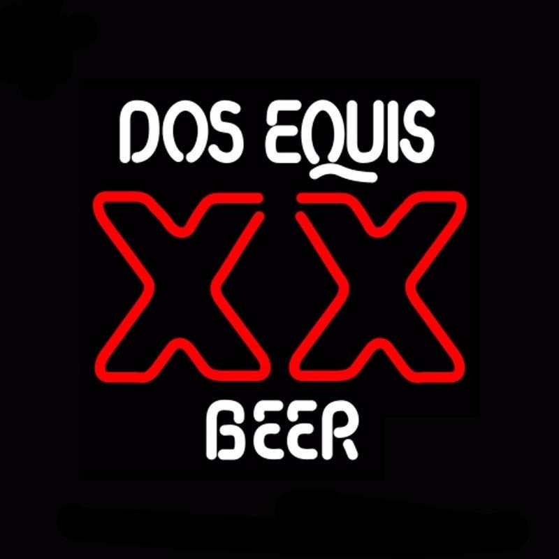 Dos Equis Beer Light Neon Bulbs Sign 16x16 -  - TheLedHeroes