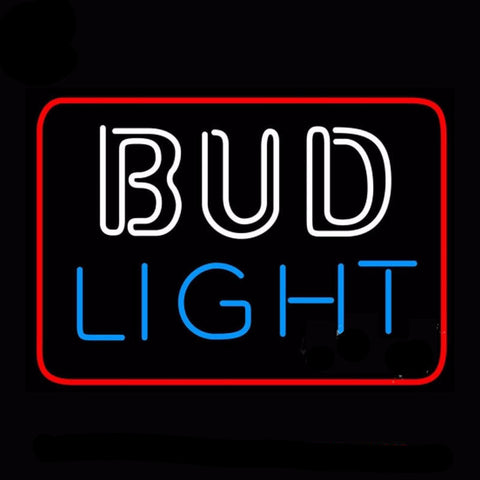 Bud Light 2 Neon Bulbs Sign 17x14 -  - TheLedHeroes