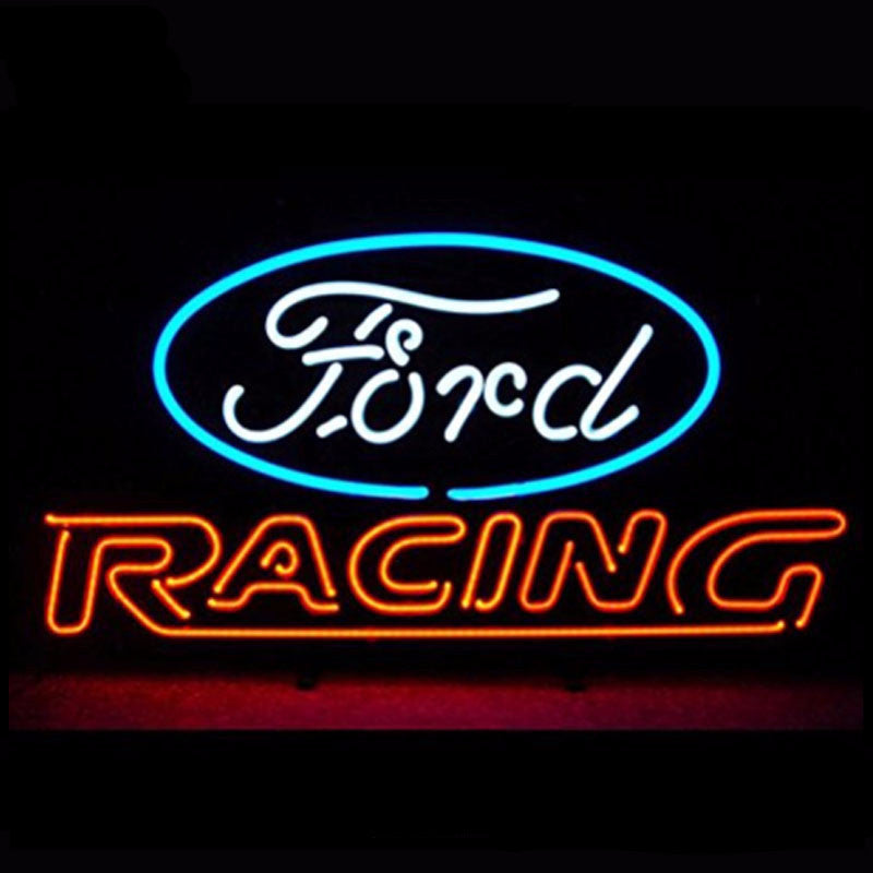 Ford American Auto Racing Neon Bulbs Sign 24x20 -  - TheLedHeroes