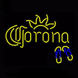 Corona Flip Flops Neon Bulbs Sign 24x18 -  - TheLedHeroes