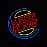 Burger King Neon Bulbs Sign 17x17 -  - TheLedHeroes