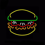 Burger With Vegie Neon Bulbs Sign 24x24 -  - TheLedHeroes