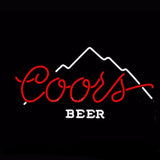 Coors Beer Mountain Neon Bulbs Sign 17x14 -  - TheLedHeroes