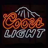Coors Light Mountains Neon Bulbs Sign 24x20 -  - TheLedHeroes