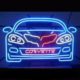 Corvettee C6 Neon Bulbs Sign 17x26 -  - TheLedHeroes