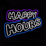 Happy Hours Neon Bulbs Sign 31x24 -  - TheLedHeroes
