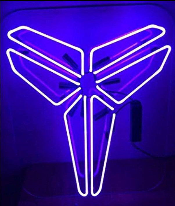 Kobe Bryant Logo Neon Bulbs Sign 17x14 -  - TheLedHeroes