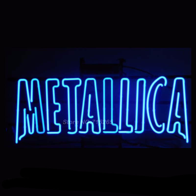 Metallica Neon Bulbs Sign 17x14 -  - TheLedHeroes