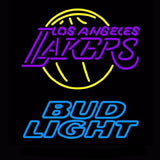 Los Angeles Lakers Neon Bulbs Sign 19x15 -  - TheLedHeroes