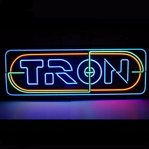 Tron Neon Bulbs Sign 19x10 -  - TheLedHeroes