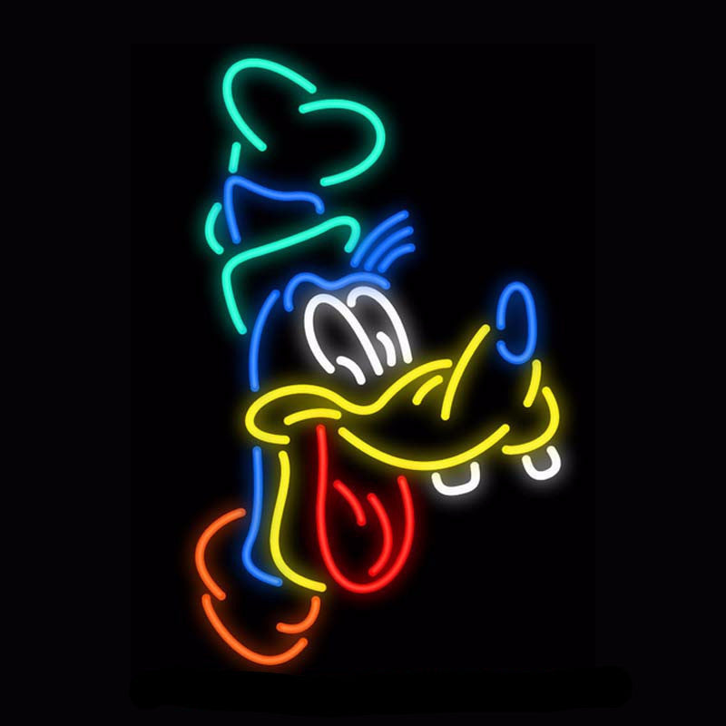 Goofy 3 Neon Bulbs Sign 31x24 -  - TheLedHeroes