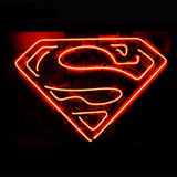 Superman Neon Bulbs Sign 17X14 -  - TheLedHeroes