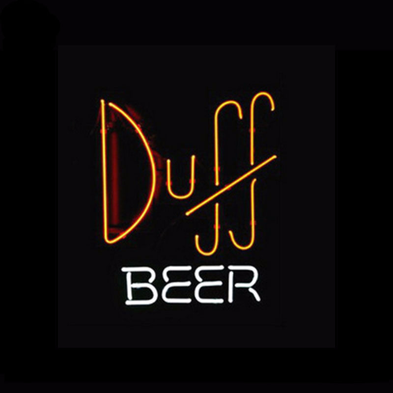 Duff Beer Neon Bulbs Sign 17x14 -  - TheLedHeroes