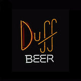 Duff Beer Neon Bulbs Sign 17x14 -  - TheLedHeroes
