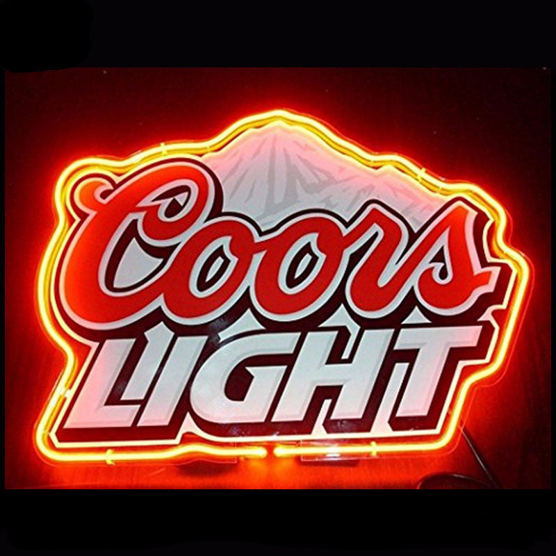 Coors Light Neon Bulbs Sign 17x14 -  - TheLedHeroes